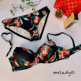 SPRING THIN PAD BRA SET