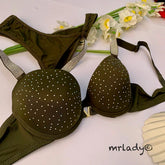 PEARLS THIN PAD BRA SET