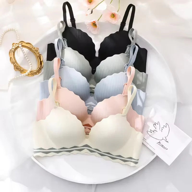 Anti Gravity Seamless double padded push up non wire bra