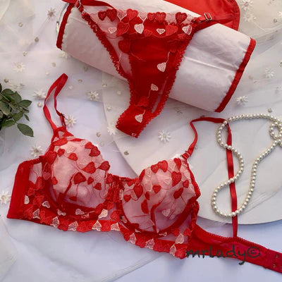 TURKISH LOVE SOFT NET BRA SET